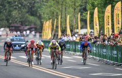 武汉军运会公路自行车测试赛在东