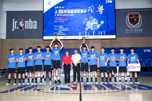 2019广东省中学生篮球锦标赛暨Jr.NBA校园篮球联赛收官