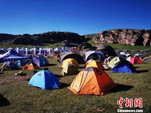 活动现场。中国登山协会供图