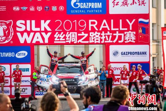 2019丝绸之路拉力赛发车。赛事提供