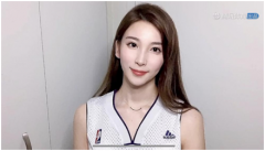 腾讯ＮＢＡ特邀联络官金兜兜现场